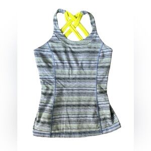 Lululemon Striped Tank Top Size 6
